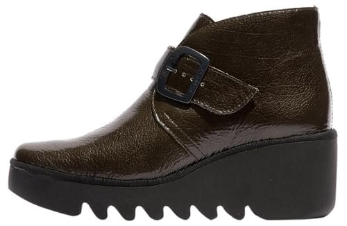 Fly London Damskie botki BIRT397FLY, zielone, 40 EU, ZIELONY, 40 EU