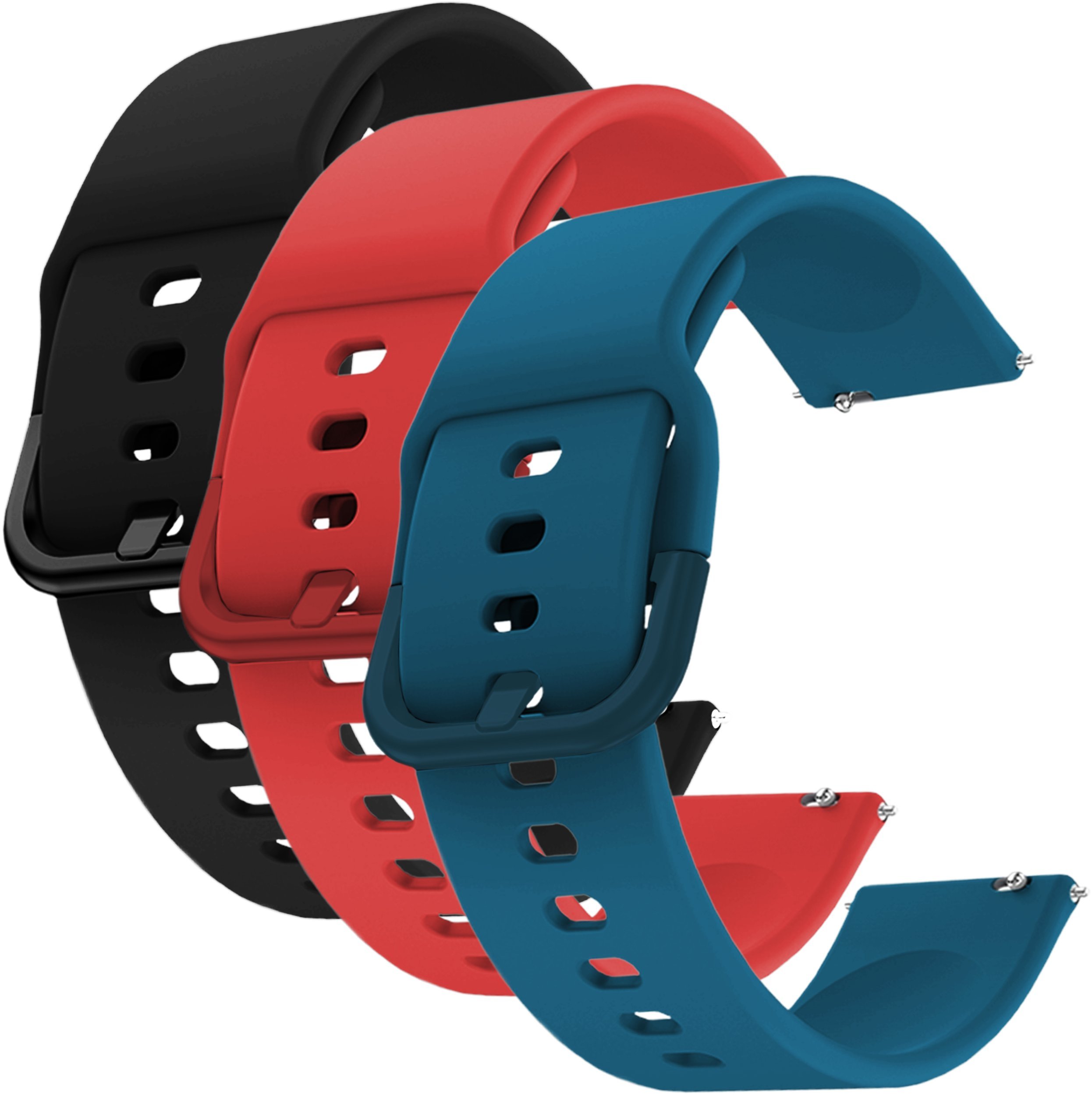 ChronSmarta Zestaw: 3x pasek ChronSmarta do smartwach'a Garmin Forerunner 255S 265S Venu 2S 3S Vivoactive 4S