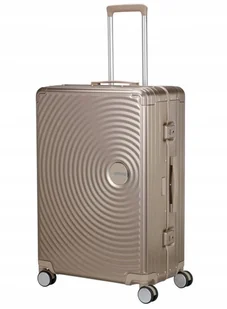 Walizka duża American Tourister Soundbox Alu - bronze - Walizki - miniaturka - grafika 1
