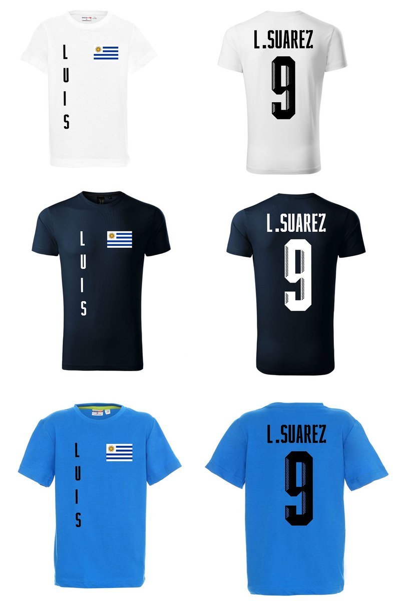 Koszulka URUGWAJ Luis SUAREZ 9