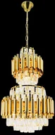 Lampy sufitowe - Wersal lampa wisząca 6xE27 złota 6231/6 TR - miniaturka - grafika 1