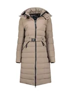 Kurtki damskie - Geographical Norway Płaszcz zimowy "Cabimalimo" w kolorze szarobrązowym - miniaturka - grafika 1