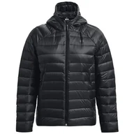 Kurtki i kamizelki sportowe damskie - Kurtka damska Under Armour Armour Down 2.0 Jkt Rozmiar: S / Kolor: czarny - miniaturka - grafika 1