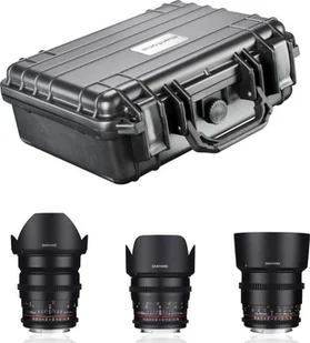Obiektyw Samyang Video DSLR basic Set Sony E - Obiektywy - miniaturka - grafika 1