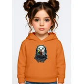 Bluzy dla dziewczynek - BLUZA DZIECIĘCA Z KAPTUREM 99 NOCY W LESIE ROBLOX 146-152 PREZENT - miniaturka - grafika 1