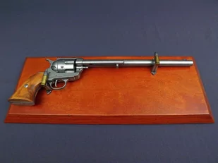 REPLIKA REWOLWER COLT.45 NA TABLO DENIX MODEL 1303+TM+35 - Repliki - broń - miniaturka - grafika 1