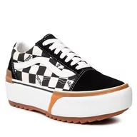 Trampki damskie - Vans Tenisówki Old Skool Stacked VN0A4U15VLV1 (Checkerboard) Multi/True - miniaturka - grafika 1