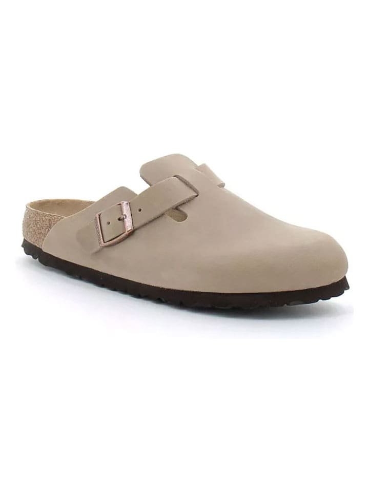 Birkenstock Skórzane chodaki 