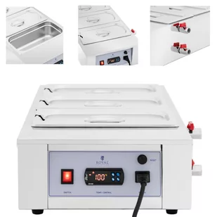 Podgrzewacz do czekolady sosów polew elektryczny 3 x 3.2 l 1500 W - Inne urządzenia gastronomiczne - miniaturka - grafika 1