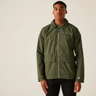 Kurtki i kamizelki sportowe męskie - Regatta Christian Lacroix Męska kurtka przeciwdeszczowa Ramatuelle Ciemne khaki, Rozmiar: 3XL - miniaturka - grafika 1