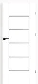 Drzwi wewnętrzne - Dre Drzwi Wewnętrzne Przylgowe Z Szybą Lumio 1 Biel Alpejska - miniaturka - grafika 1