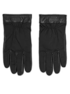 Guess Rękawiczki Męskie AM9575 POL02 Czarny - Rękawiczki - miniaturka - grafika 1