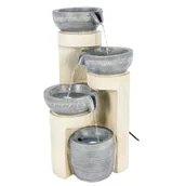 Fontanny ogrodowe - PROGARDEN Nowoczesna fontanna ogrodowa LED 28x24x49 cm - miniaturka - grafika 1