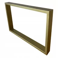 Meble modułowe i akcesoria - ZŁOTA NOGA DO STOLIKA ŁAWY GLAMOUR 60X40 - miniaturka - grafika 1