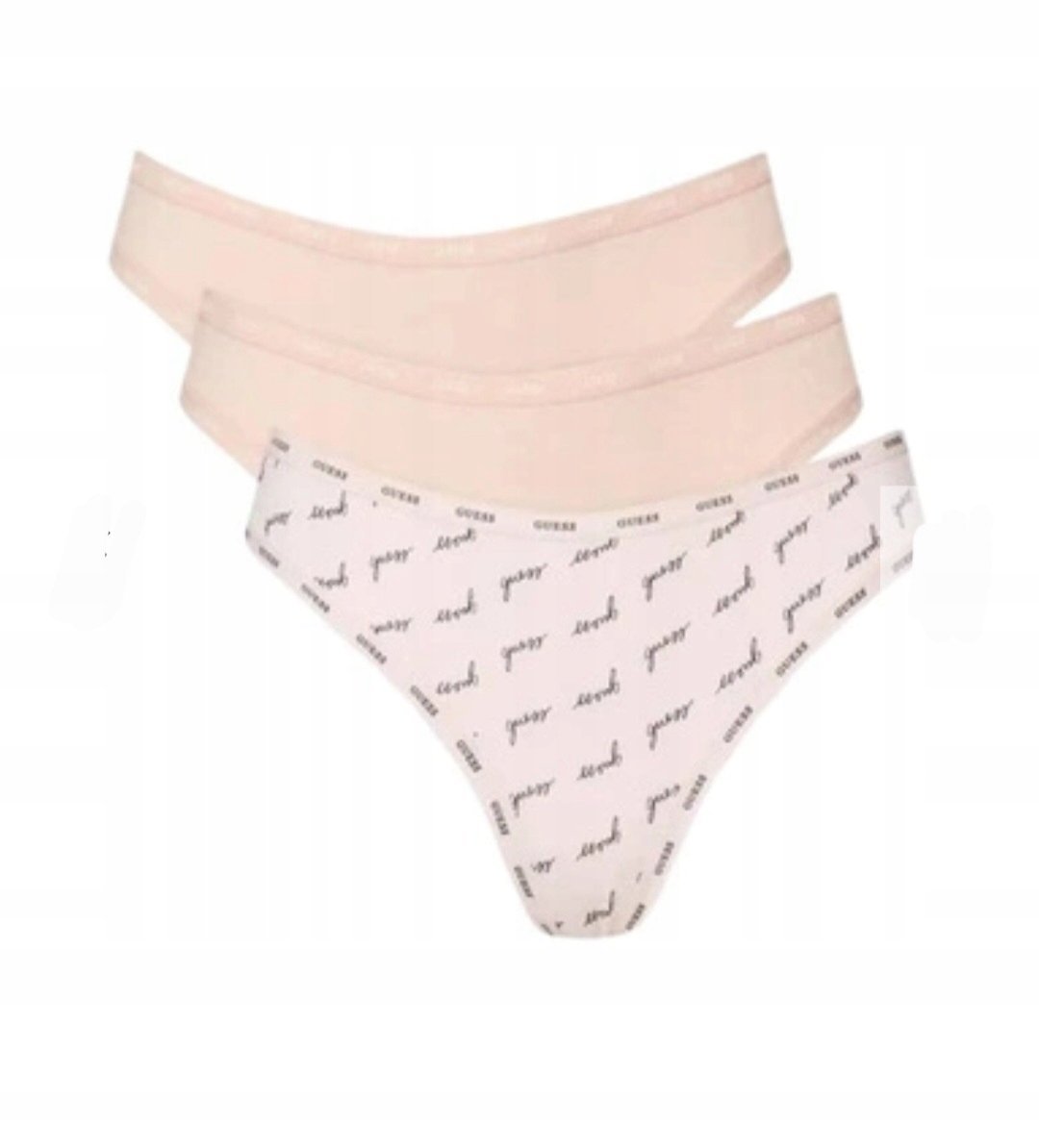 GUESS Majtki Stringi 3-Pack r XL