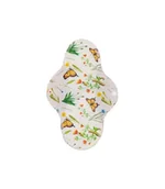 Podpaski - Pupus, Wielorazowa podpaska, DUŻA - rozmiar L, W TRAWIE, bambus - miniaturka - grafika 1