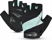 Rękawiczki rowerowe - Rękawiczki rower Verso damskie SB-01-3017-CC czarno-niebieskie M - miniaturka - grafika 1