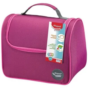 Torba lunchowa Maped Picnik Origins różowa - Lunch boxy - miniaturka - grafika 1