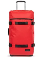 Walizki - Torba podróżna na kółkach Eastpak Transit'R M - tarp red - miniaturka - grafika 1