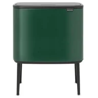Kosze na śmieci - Brabantia Kosz na śmieci Touch Bin Bo 3x11L zielony Pine 304200 304200 - miniaturka - grafika 1