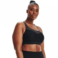 Bielizna sportowa damska - Biustonosz treningowy UNDER ARMOUR Armour High Crossback Bra - czarny - miniaturka - grafika 1