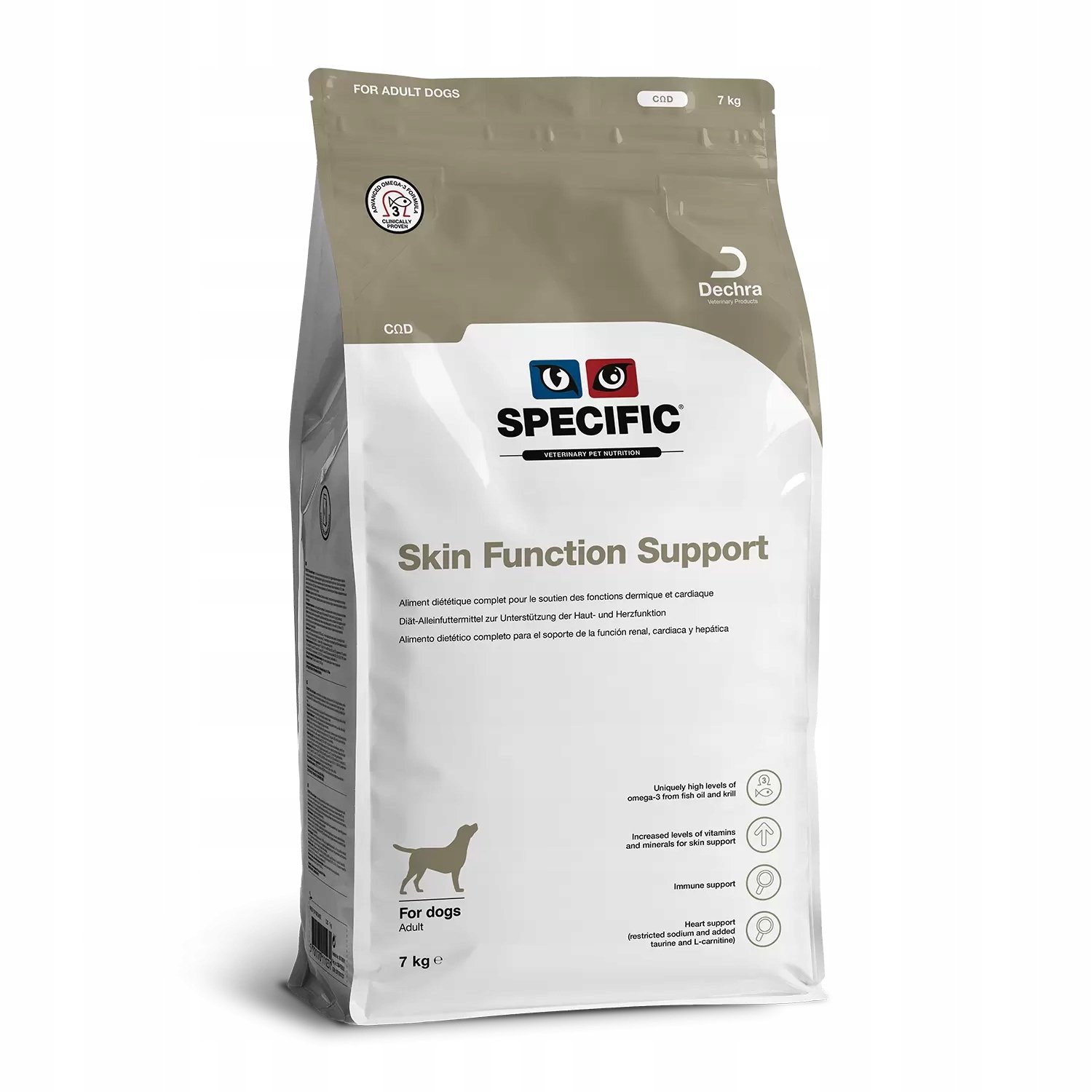Dechra SPECIFIC COD SKIN FUNCTION SUPPORT 7 KG