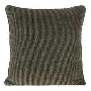 Euro Firany Poszewka Sztruks Eurofirany Estrela 45 x 45 Oliwka 1222433 - Poszewki na poduszki - miniaturka - grafika 1