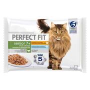 Mokra karma dla kotów - Perfect Fit Sterilised Senior 7+, pakiet mieszany, karma mokra dla kota - miniaturka - grafika 1
