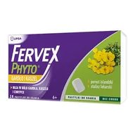 Przeziębienie i grypa - Fervex Phyto Gardło i Kaszel Pastylki do ssania - miniaturka - grafika 1