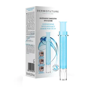 DermoFuture Intensive Smooth Eye Elixir Intensywnie wygładzający eliksir pod oczy 10 ml - Kosmetyki pod oczy - miniaturka - grafika 2
