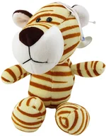 Maskotki i pluszaki - Pluszowa Maskotka Przytulanka Tygrys Z Przyssawką Kremowy 23 x 12 cm EDUKAMP - miniaturka - grafika 1