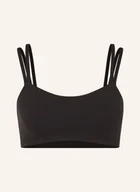 Biustonosze - Nike Biustonosz Sportowy Zenvy Strappy schwarz - miniaturka - grafika 1