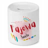 Skarbonki - Dla Kucharki Skarbonka na Urodziny na Prezent z Nadrukiem ze Zdjęciem + Opakowanie na prezent (wzór 03) - miniaturka - grafika 1