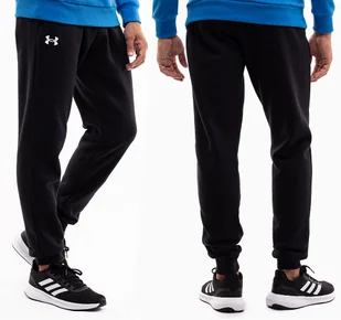 Under Armour spodnie dresowe męskie sportowe joggery Rival Fleece roz. XXL - Dresy męskie - miniaturka - grafika 1