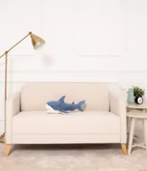 Maskotki i pluszaki - Miś Gustaw, Miś Rekin Malo, Niebieski, 53Cm - miniaturka - grafika 1