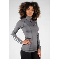 Bluzy sportowe damskie - Koszulka fitness damska Gorilla Wear Peyton Long Sleeve z długim rękawem - miniaturka - grafika 1