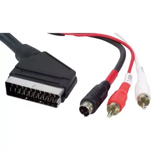 NoName Kabel Audio/video Scart-Cinch 2x + S-video M/M 5m No Name - Kable - miniaturka - grafika 2