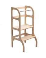 Krzesełka i taborety dla dzieci - Pomocnik kuchenny Kitchen Helper drewno - miniaturka - grafika 1