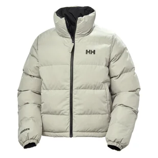 Damska Kurtka ocieplana HELLY HANSEN W YU 23 REVERSIBLE PUFFER 54061_917 – Szary - Kurtki damskie - miniaturka - grafika 1