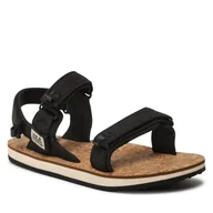 Sandały damskie - Jack Wolfskin Sandały Ecostride 2 Sandal W 4051771 Phantom/Cork - miniaturka - grafika 1