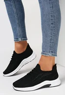 Moda i Uroda OUTLET - Czarne Buty Sportowe Salmerus - miniaturka - grafika 1