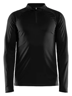 Koszulki sportowe męskie - Craft Koszulka funkcyjna "Eaze" w kolorze czarnym - grafika 1