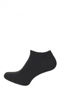 Skarpetki męskie - Stopki męskie gładkie bawełniane Milena - miniaturka - grafika 1