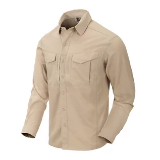 Koszule męskie - Męska koszula Helikon-Tex Defender MK2 Tropical® silver mink - grafika 1