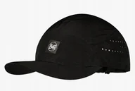 Czapki i chusty sportowe męskie - Czapka z daszkiem BUFF SPEED CAP BU133547/999/20 SOLID BLACK S/M - miniaturka - grafika 1