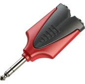 Inne akcesoria gitarowe - Redukcja Jack 6.3mm stereo - 2x Gniazdo Jack 6.3mm - miniaturka - grafika 1