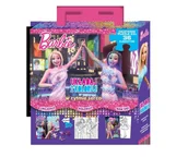 Książki edukacyjne - Media Service Zawada Barbie. Układaj i koloruj. W rytmie serca - Opracowanie zbiorowe - miniaturka - grafika 1