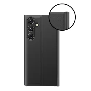 New Sleep Case etui do Xiaomi Redmi 11A / Poco C55 / Redmi 12C pokrowiec z klapką podstawka czarne - Etui i futerały do telefonów - miniaturka - grafika 7