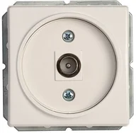 Gniazdka elektryczne - TV SOCKET TVL01-02 WHITE ST150 - miniaturka - grafika 1