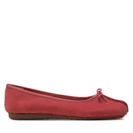 Baleriny - Baleriny Clarks Freckle Ice 26176285 Dusty Rose Nbk - miniaturka - grafika 1